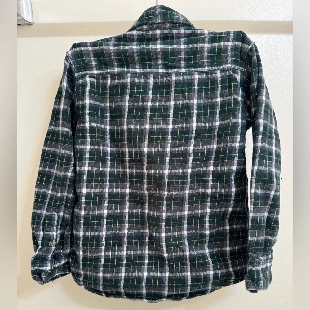 Carter's Green Plaid Shirt